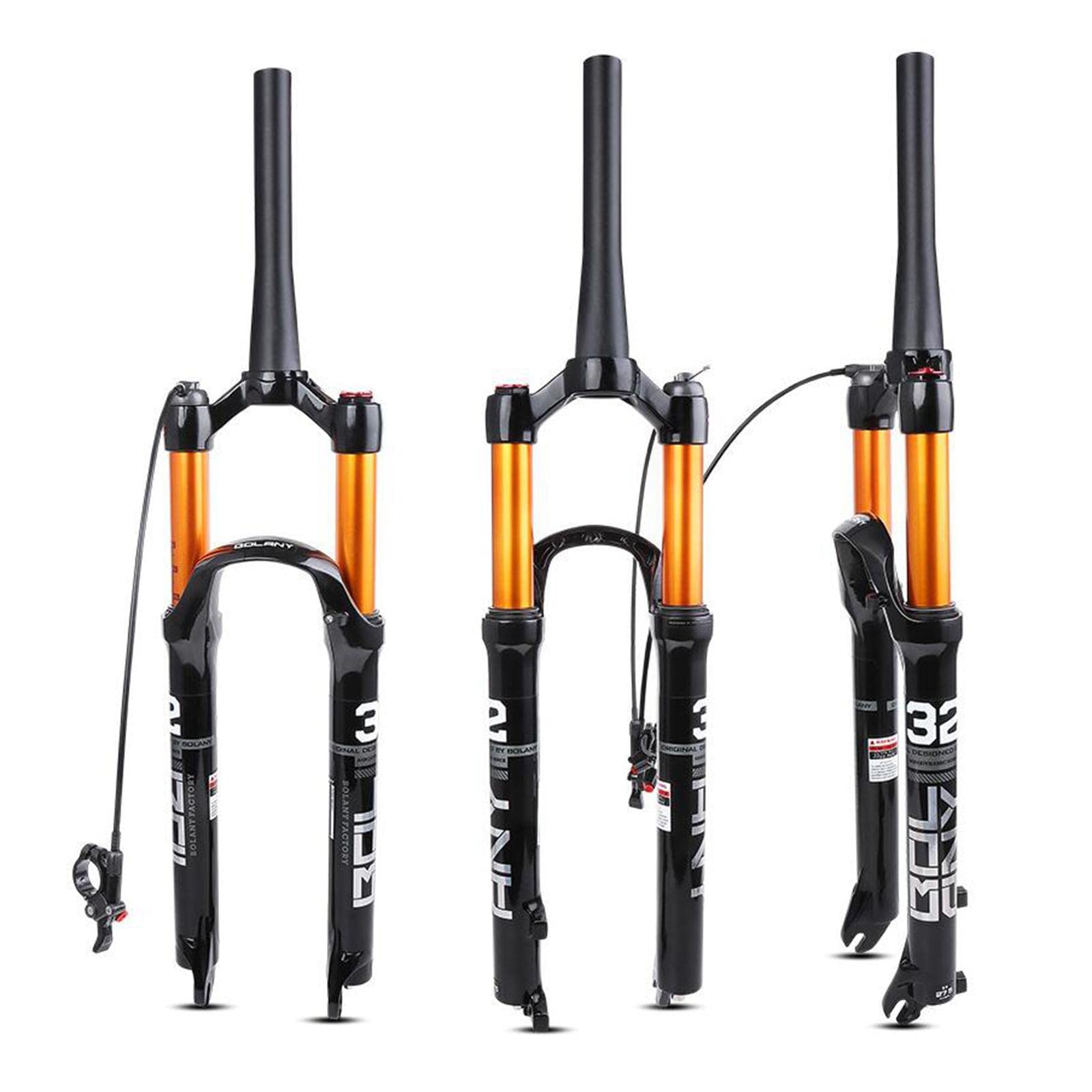26/27.5/29'' MTB Bike Suspension Fork Remote Lockout Fork Tapered